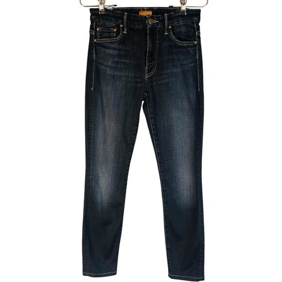 Mother Denim High Waisted Looker Skinny Jeans in Coffee Tea or Me Size 27 - Picture 6 of 11